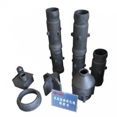 碳化硅磚 粘土結合碳化硅磚 抗熱震性能好 耐急冷急熱 不開裂 使用周期長久