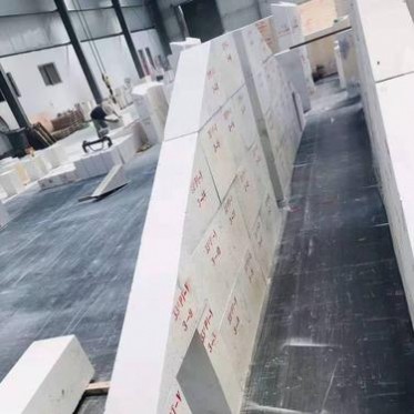 安徽合肥AZS33電熔鋯剛玉磚電熔剛玉磚 玻璃窯爐胸墻磚歡迎咨詢