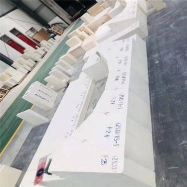 出售無縮孔電熔鋯剛玉磚AZS36WS鋯剛玉玻璃窯爐流液洞磚價格優惠