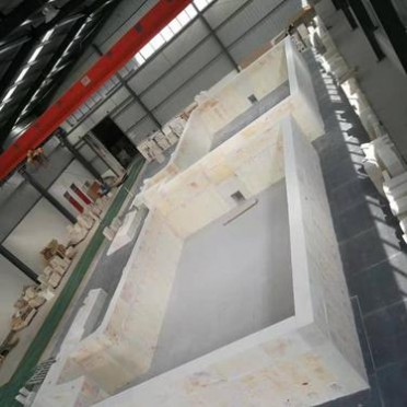 供應泡花堿AZS電熔鋯剛玉磚玻璃窯爐上升道磚價格優惠