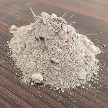 鋼纖維耐磨澆注料出廠價 河南耐火材料原料產地直發 高鋁鋼纖維增強耐磨澆注料 大廠批發高鋁耐磨澆注料 沒有中間商賺差價