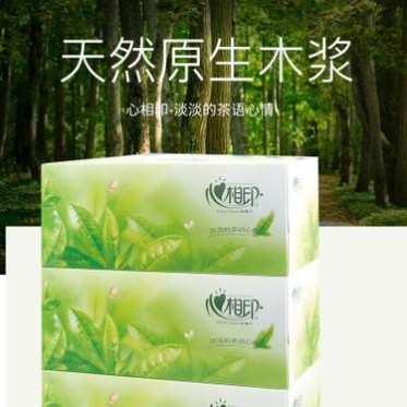 心相印抽紙盒裝3包一提廠家批發抽紙餐巾紙廁紙紙巾