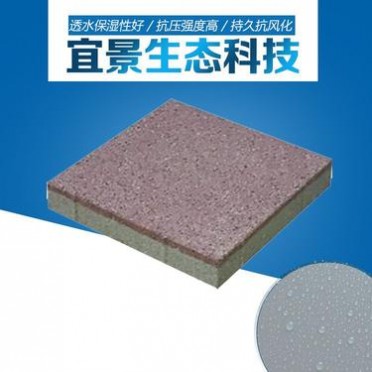 廠家批發供應廣場景觀透水磚 耐久性抗風化人行道用 鋪路磚透水磚
