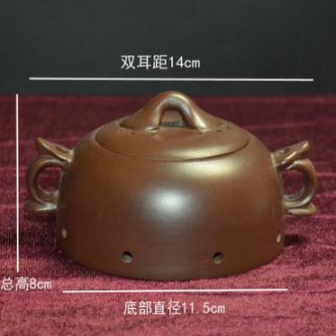 廠家供應宜興紫砂按摩兒童推拿成人艾灸壺罐艾灸爐家用隨身灸溫