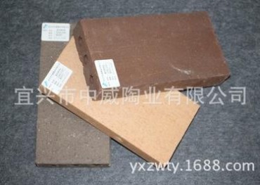 中威陶業 陶土廣場鋪路人行道磚機壓磚燒結磚 廠家