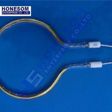 紅外異形加熱管  圓形紅外加熱管 圓形碳纖維加熱管  石英加熱管   紅外線加熱管 短波紅外線加熱燈