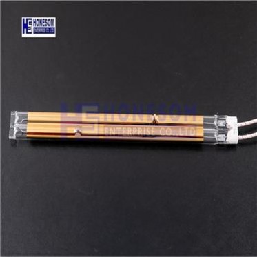 紅外雙孔管 中波紅線外加熱管 鍍金加熱管 紅外線輻射加熱管 紅外線加熱管 碳纖維加熱