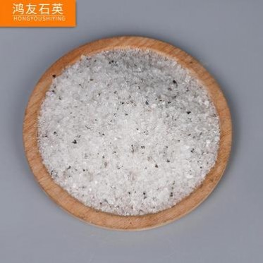 中頻爐爐料石英砂 3-5MM 石英顆粒 熔融石英粉廠家生產